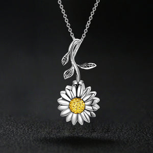 Sunflower Urn Necklaces for Ashes