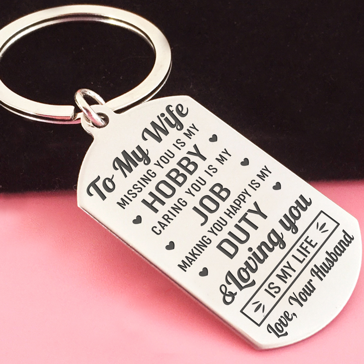 MY WIFE MY LIFE - KEY CHAIN