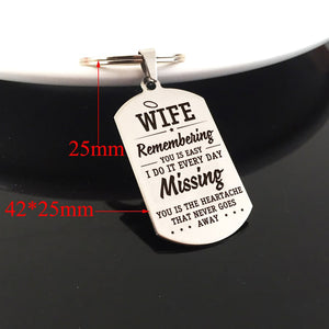 WIFE - MISSING YOU - KEY CHAIN