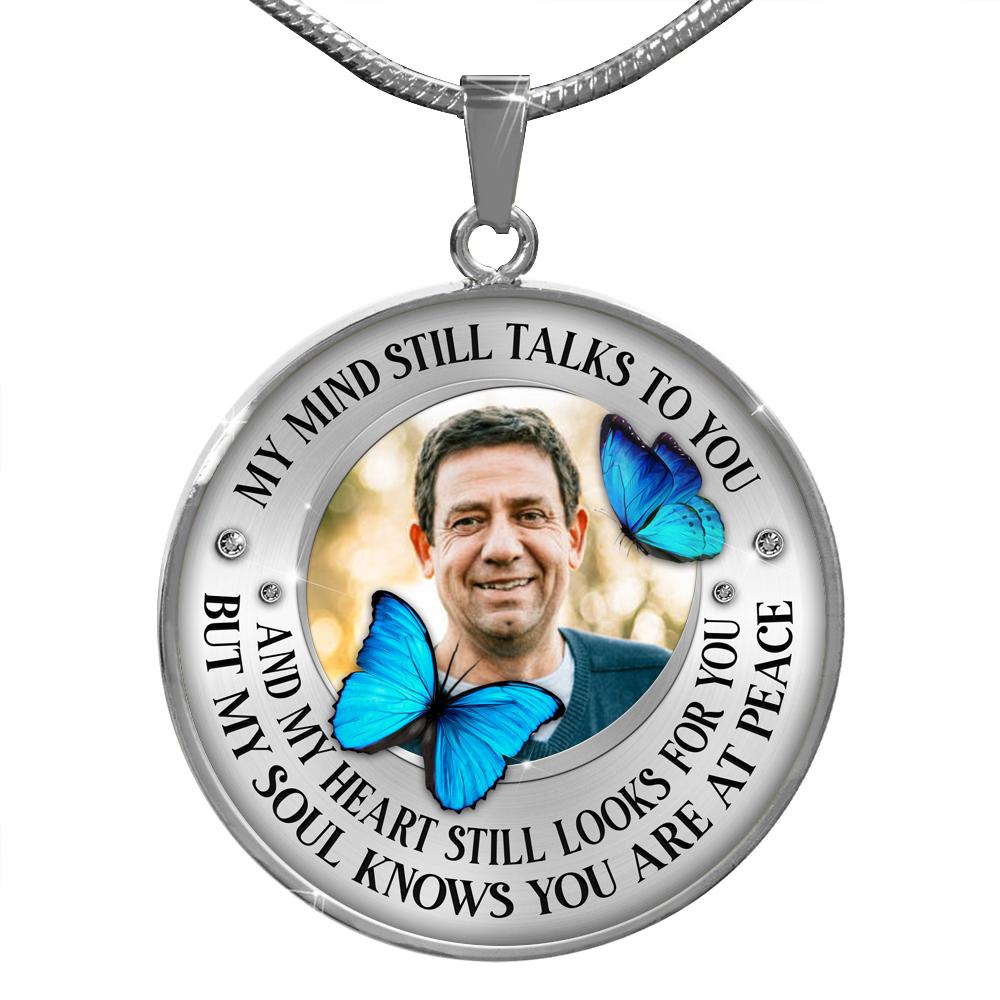 You Are At Peace Customize Photo Necklace