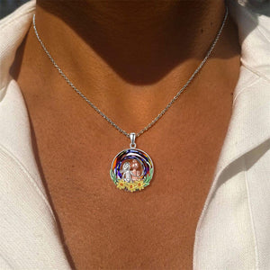 For Sister - A Sister Is GOD's Way Of Making Sure We Never Walk Alone Necklace
