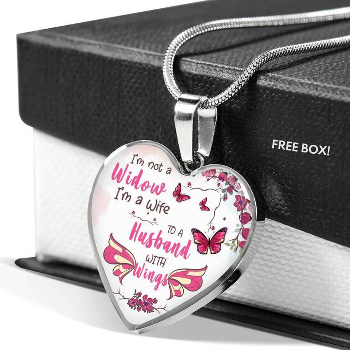 I'm Not A Widow Necklace