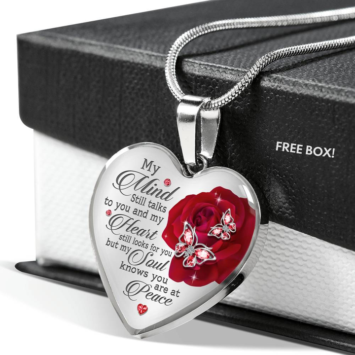 My Mind Still Talks To You Necklace