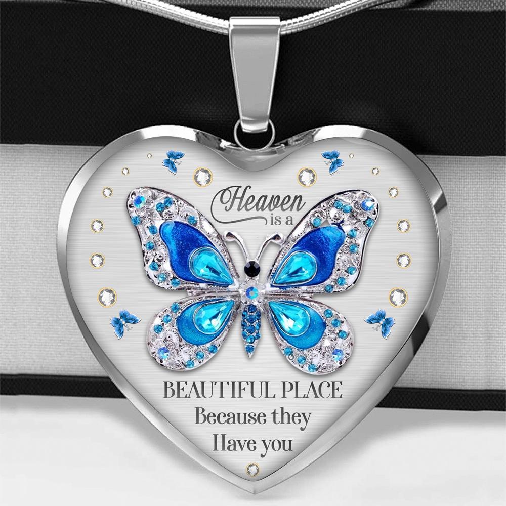 They Have You Heart Necklace