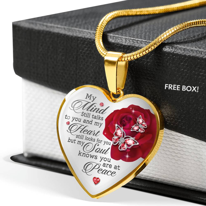 My Mind Still Talks To You Necklace