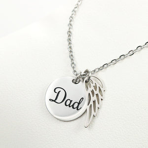 In Loving Memory Of Your Dad Necklace