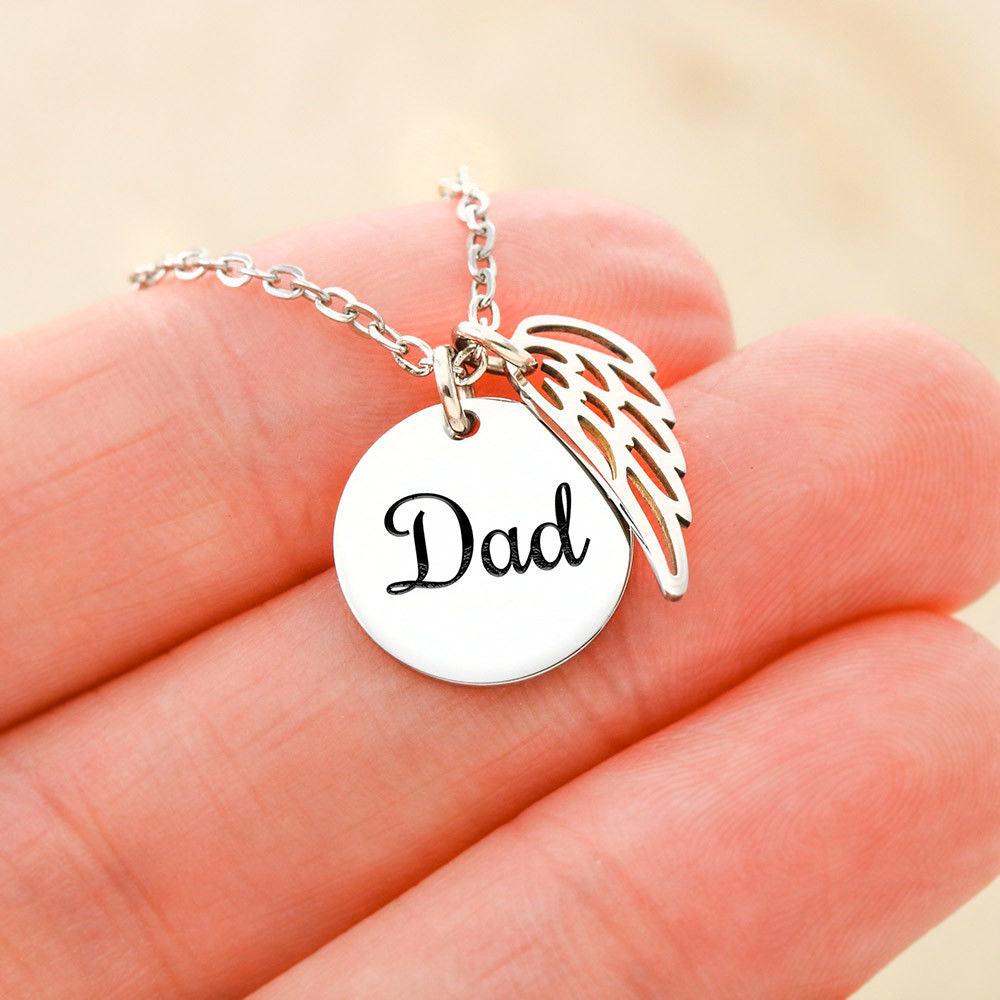 Dad necklace for ashes shop
