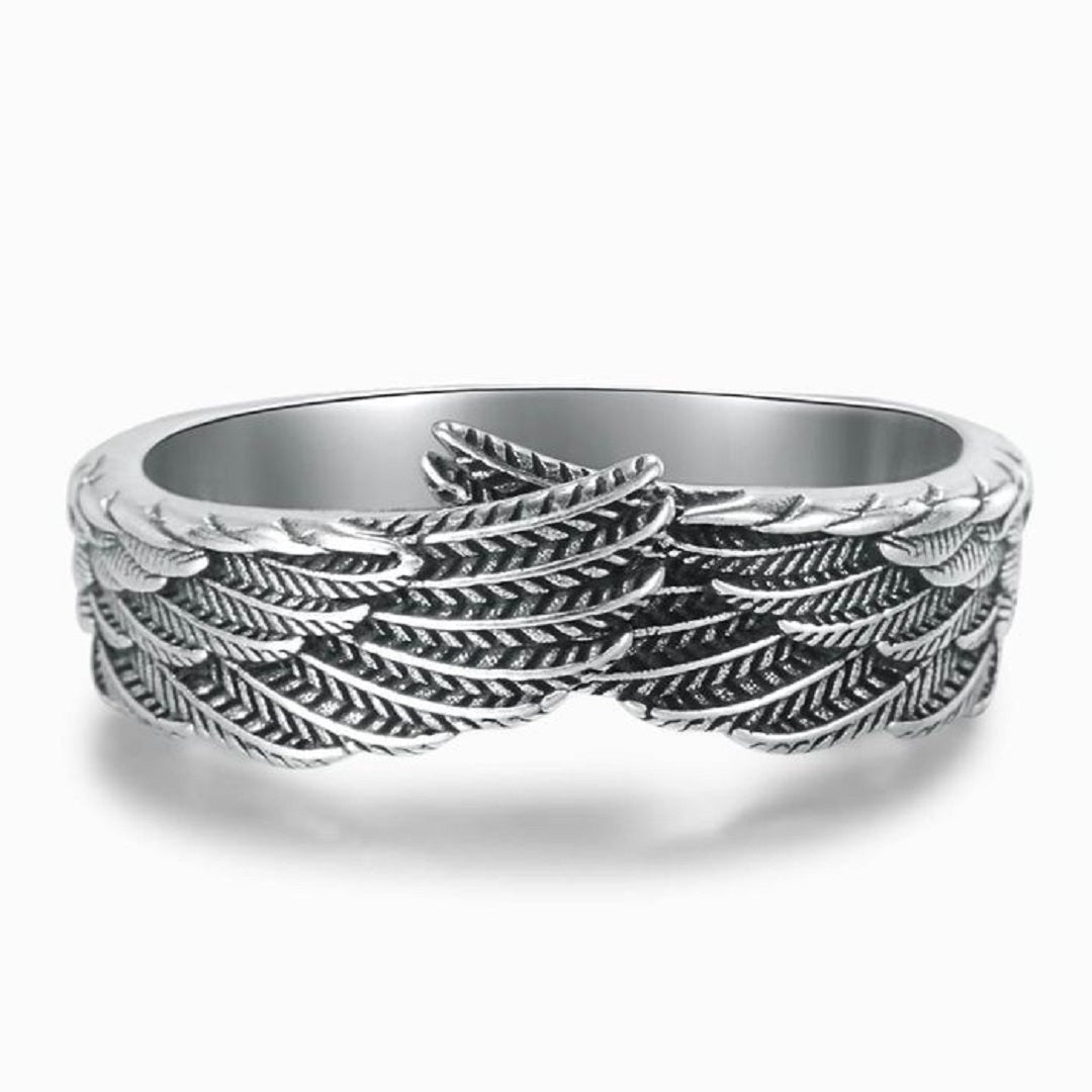 Hug From Heaven Wing Memorial Ring