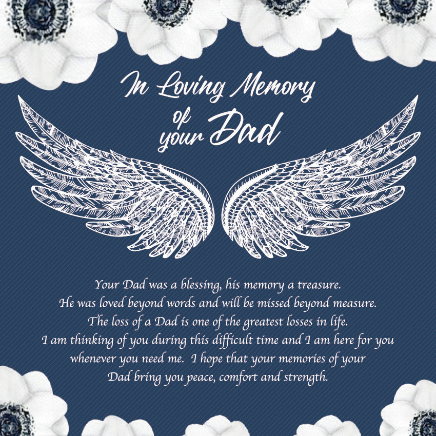 In Loving Memory Of Your Dad Necklace