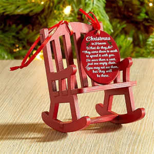 Christmas Ornaments Rocking Chair, Christmas in Heaven Ornament