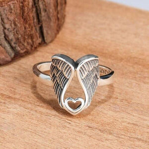 Angel Wings Ring and Necklace