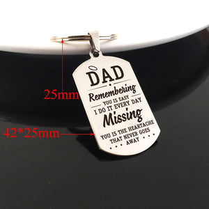 DAD - MISSING YOU - KEY CHAIN