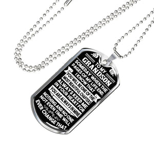 To My Grandson - Necklace