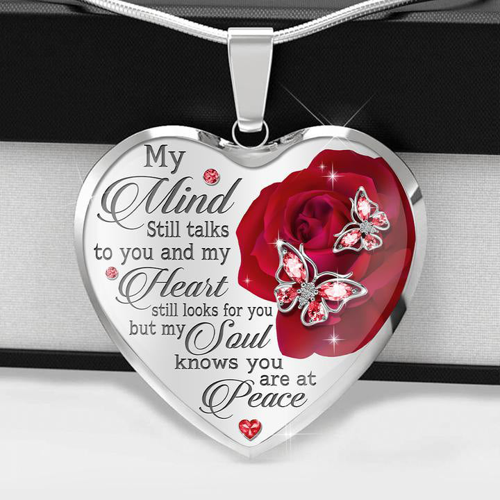 My Mind Still Talks To You Necklace