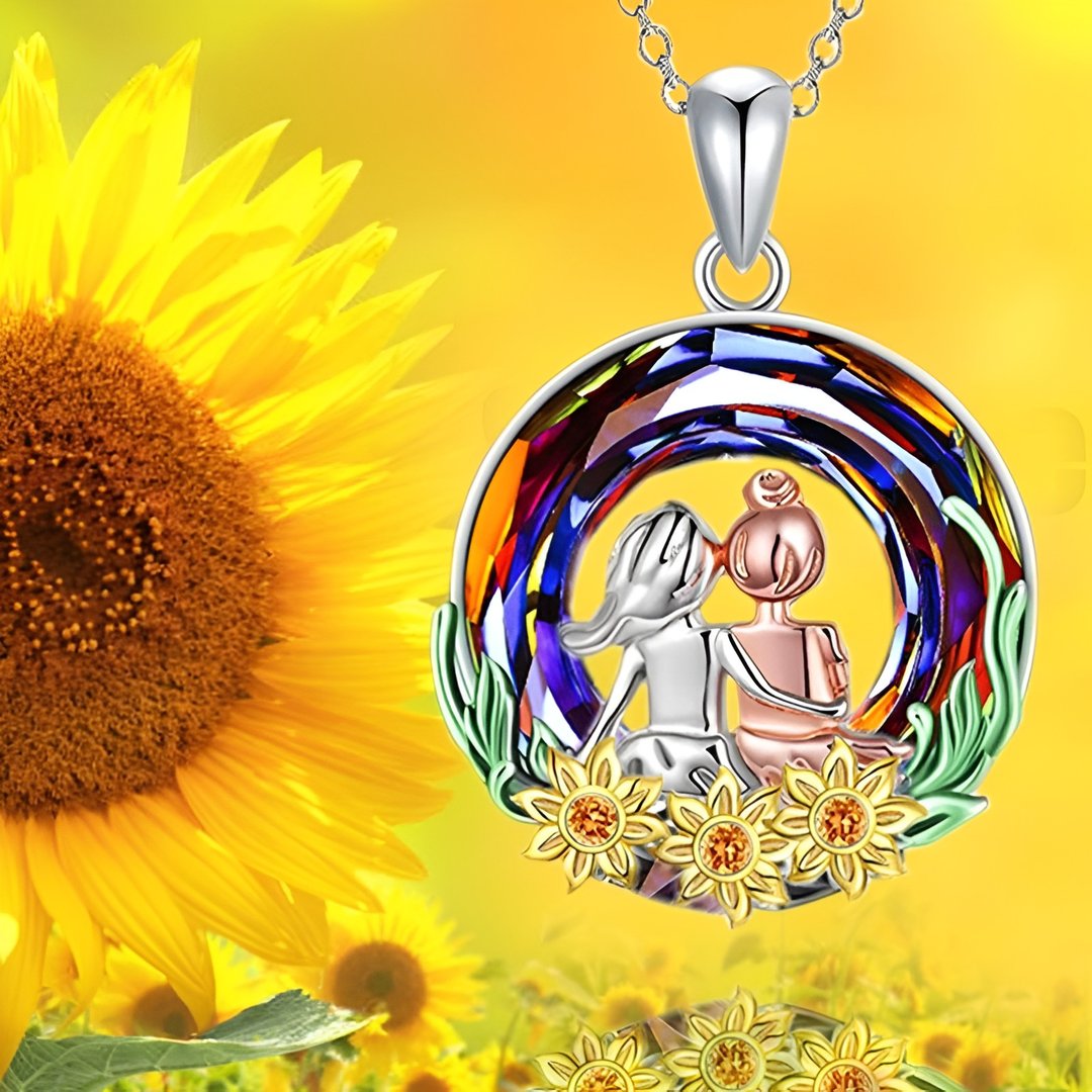 For Sister - A Sister Is GOD's Way Of Making Sure We Never Walk Alone Necklace