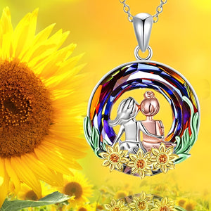 For Sister - A Sister Is GOD's Way Of Making Sure We Never Walk Alone Necklace