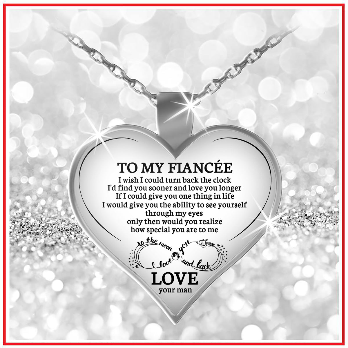 I wish - Fiancee Necklace