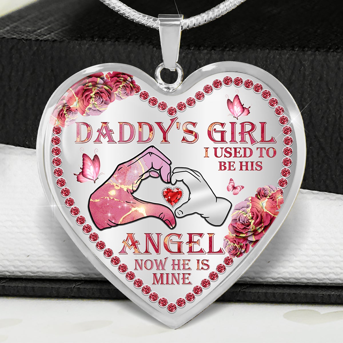 Daddy's Girl - I Used To Be His Angel Necklace