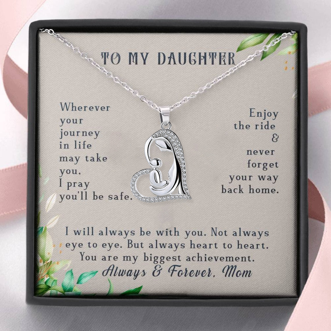 To My Daughter-You Are My Biggest Achievement Necklace