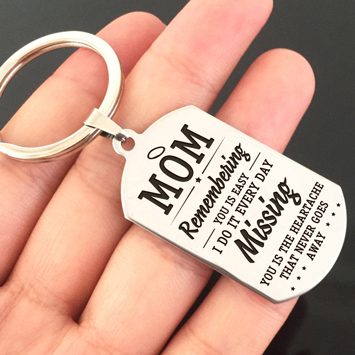 MOM - MISSING YOU - KEY CHAIN