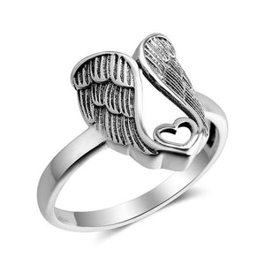 Angel Wings Ring and Necklace