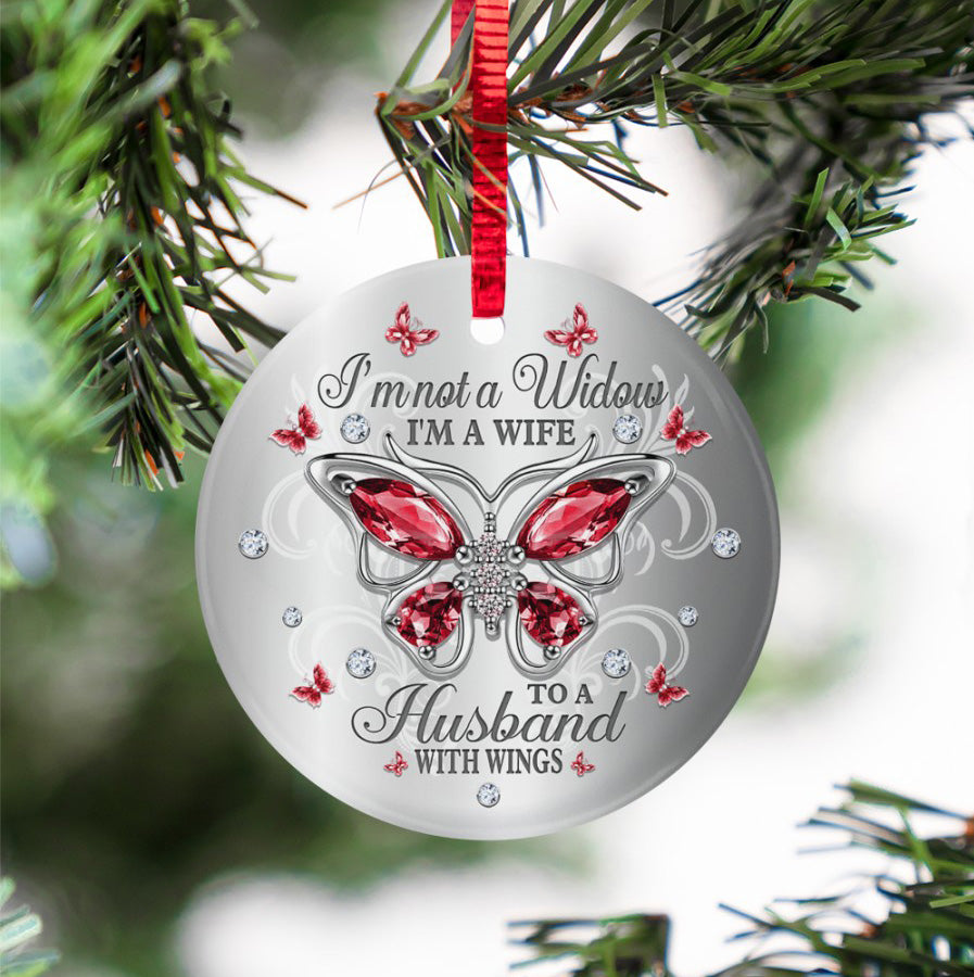 Im Not A Widow Memorial Ornament (Porcelain)