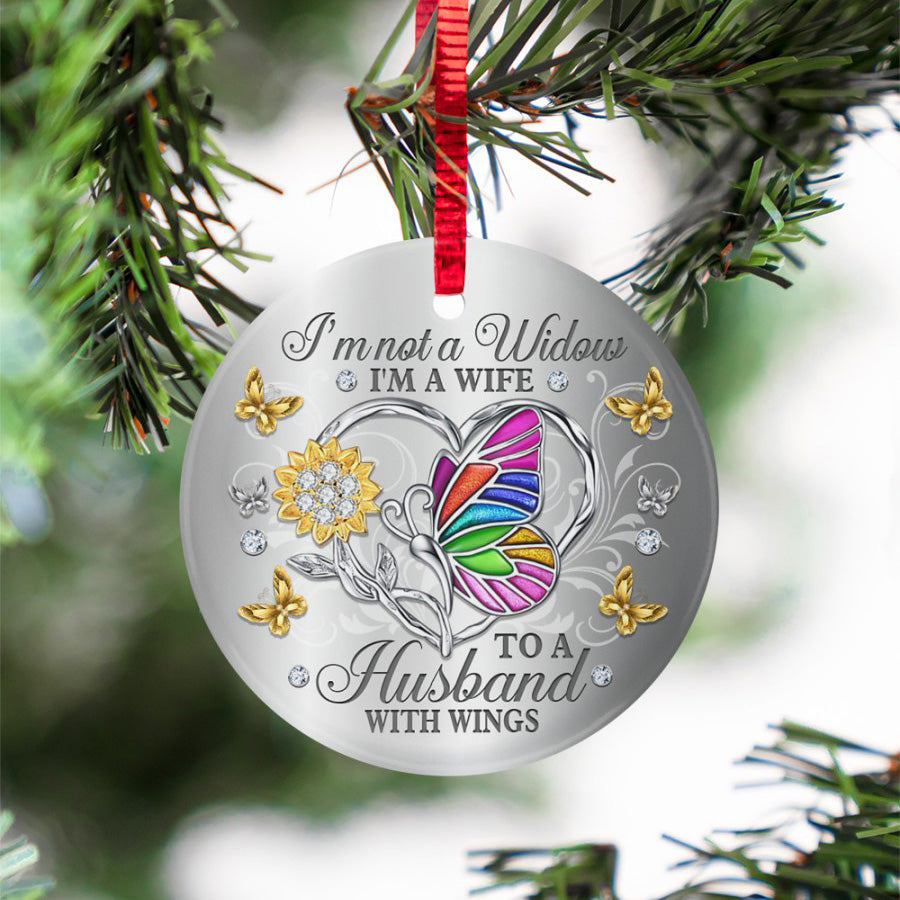 Im Not A Widow Memorial Ornament (Porcelain)