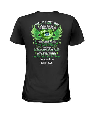 The Day I Lost You - Personalized Custom T-shirt