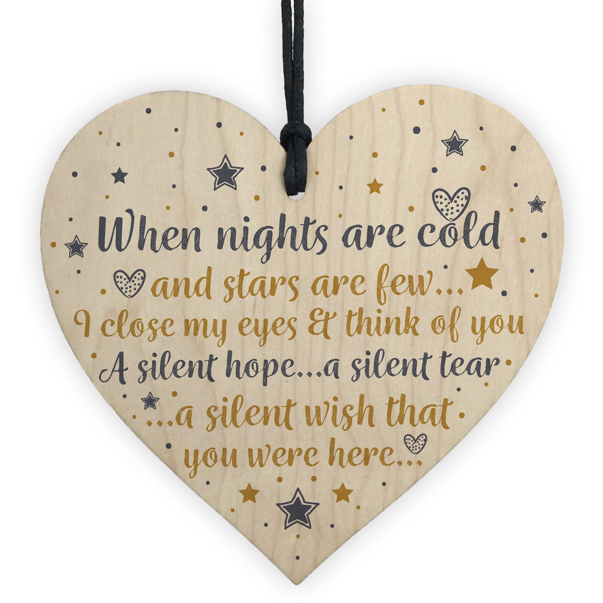 When Nights Are Cold Christmas Ornament