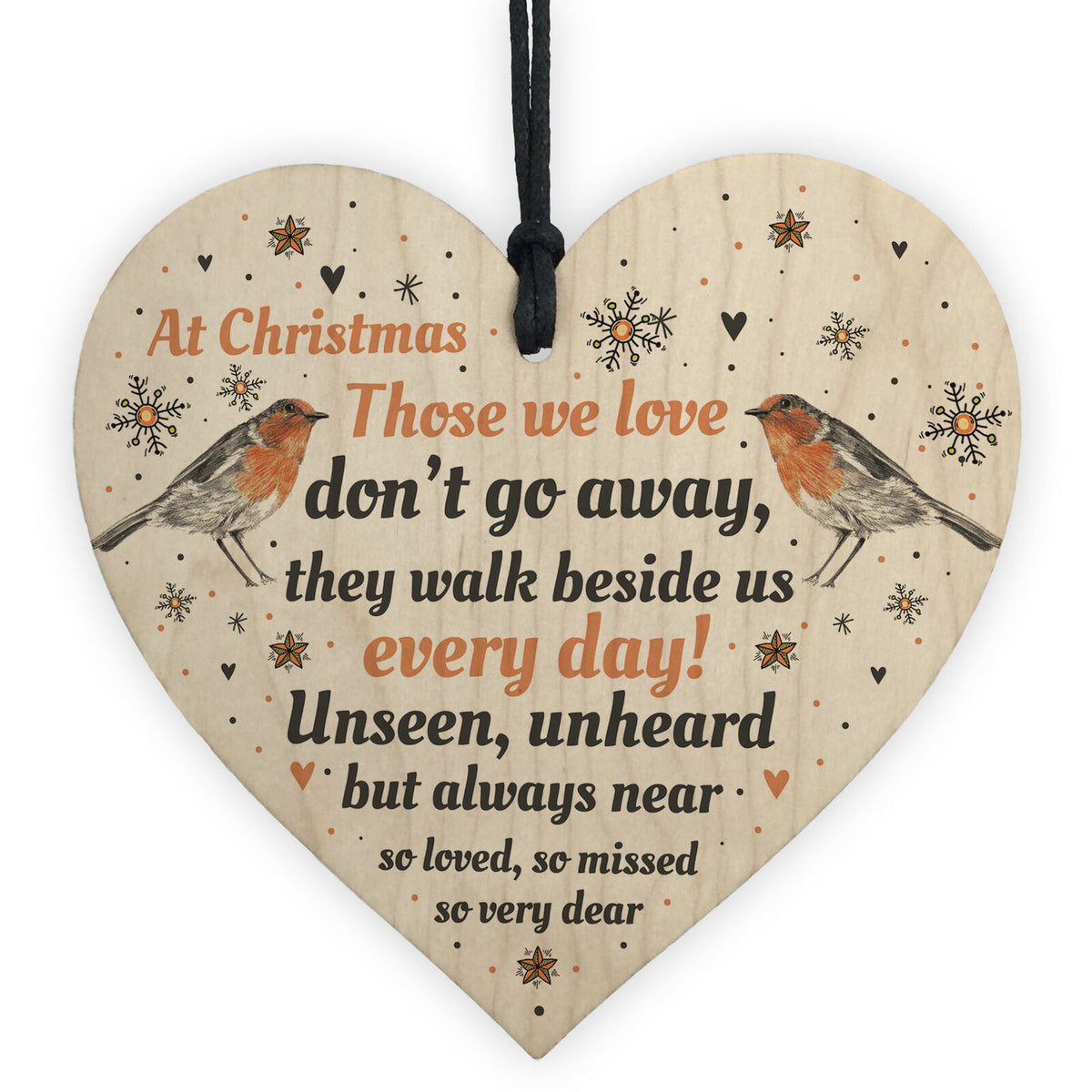 Robin Memory Christmas Memorial Ornament