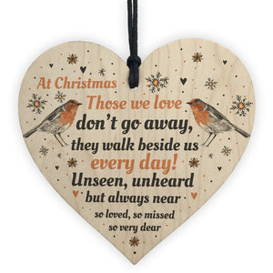 Robin Memory Christmas Memorial Ornament