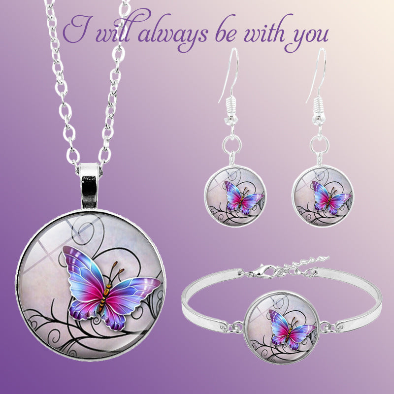 Butterfly Memorial Necklace