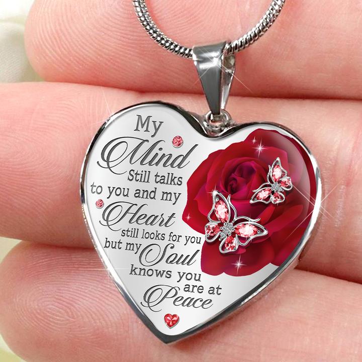 My Mind Still Talks To You Necklace