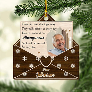A Letter From Heaven - Personalized Wooden Ornament