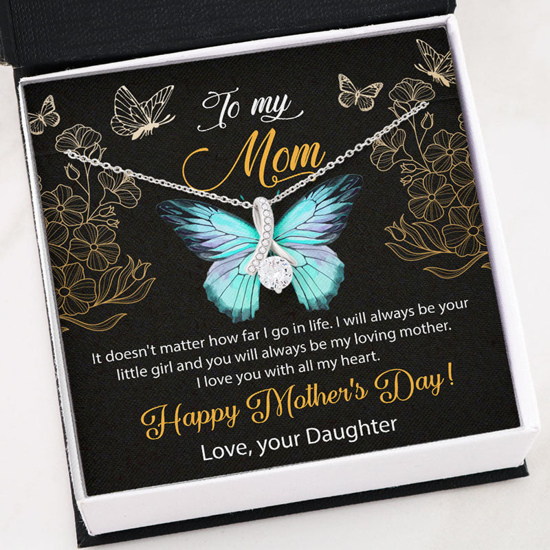 Happy Mother's Day Necklace - Gift for Mom