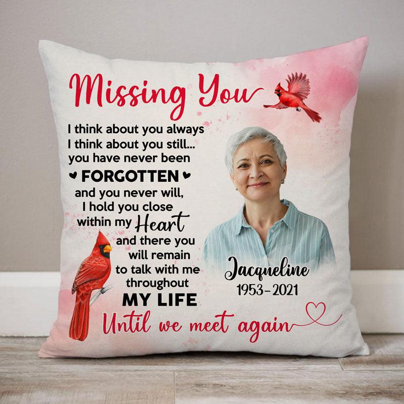 Until We Meet Again Personalized Pillowcase