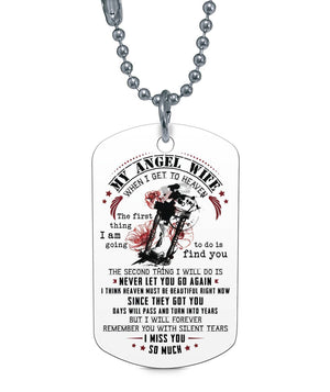 My Angel Wife - When I Get To Heaven Necklace